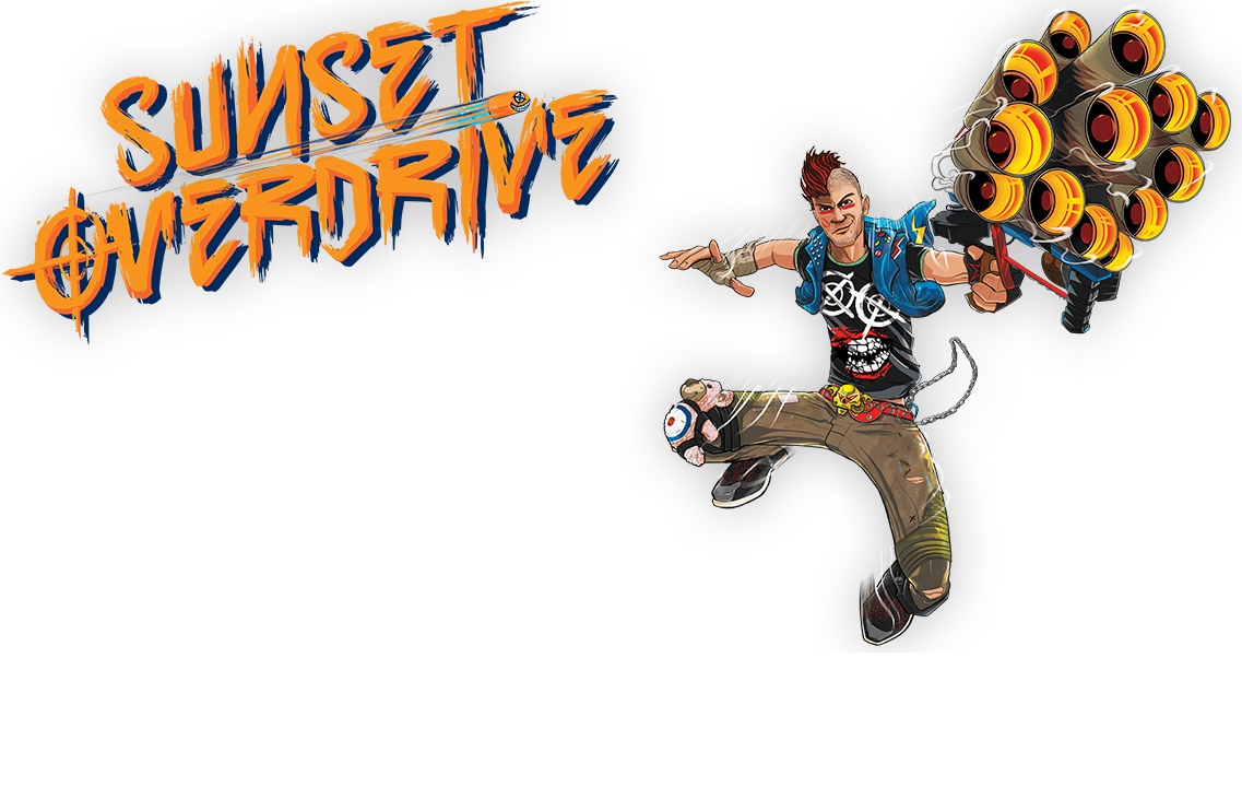 Sunset overdrive Jogo Xbox One Original Seminovo Usado