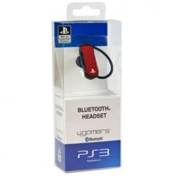 Headset Bluetooth 2.0 4Gamers Red Vermelho - PS3
