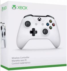 Controle Wireless Branco Bluetooth c/ entrada P2 - Xbox One / Xbox One S 