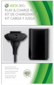 Kit Play & Charge (Bateria Recarregável + Cabo USB) - Xbox 360