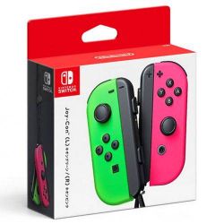 Controle Joy-Con L/R verde/rosa - Nintendo Switch