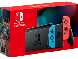Console New Nintendo Switch Neon Blue/Neon Red - Bateria Extendida