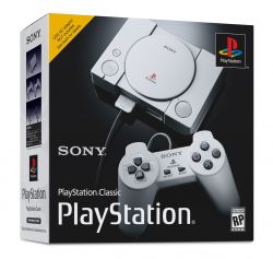 Console PlayStation Classic PS1 Mini com 20 Jogos na memória