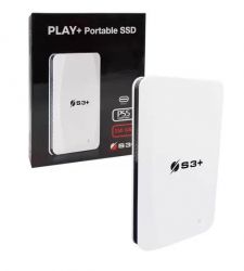 SSD Externo 256GB S3+, USB 3.2 Gen2 Tipo-C, Compatível com PS5/PS4/Xbox One